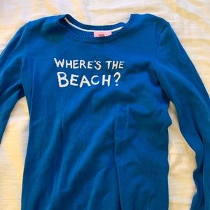 Blue Lilly Pulitzer sweater